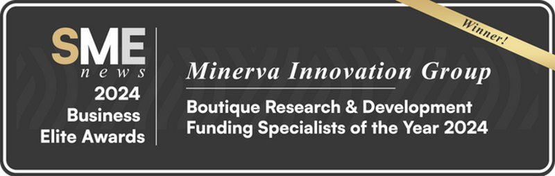 Minerva Innovation Group’s Award-Winning Commitment to R&D Funding