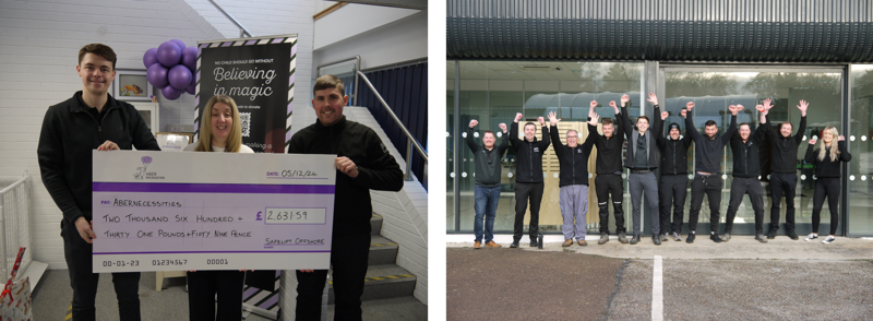 Local Businesses Go the Distance: 100km Challenge Raises £2,631 for AberNecessities!