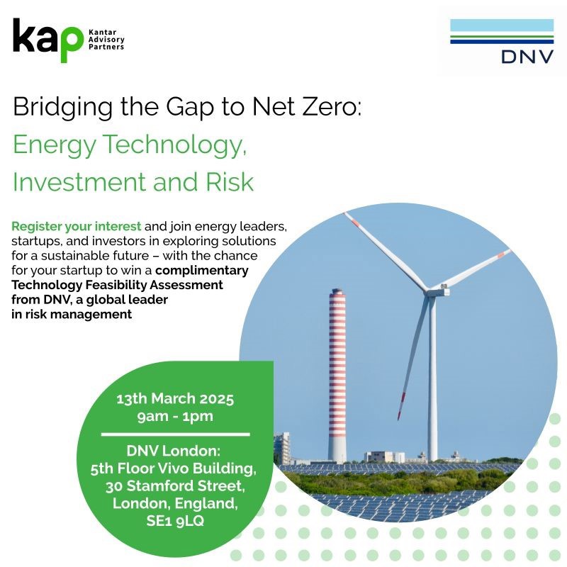 DNV Event - Bridging the Gap to Net Zero: Energy Technology, Investment, and Risk