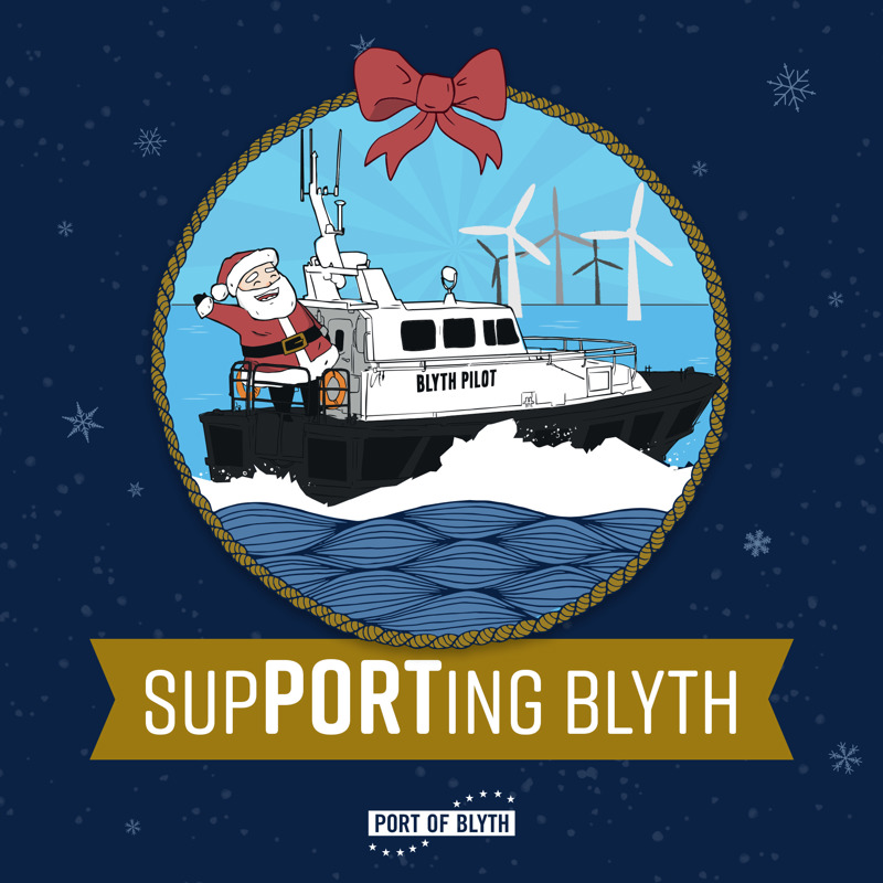 Setting sail for support: Port of Blyth Launches 2024 Christmas appeal