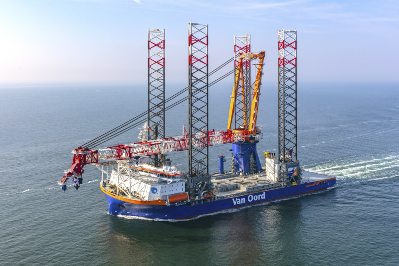 Van Oord celebrates Boreas’s christening at Global Offshore Wind