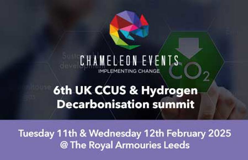 Chameleon events: CCUS & Hydrogen Decarbonisation Summit - NOF Member discount