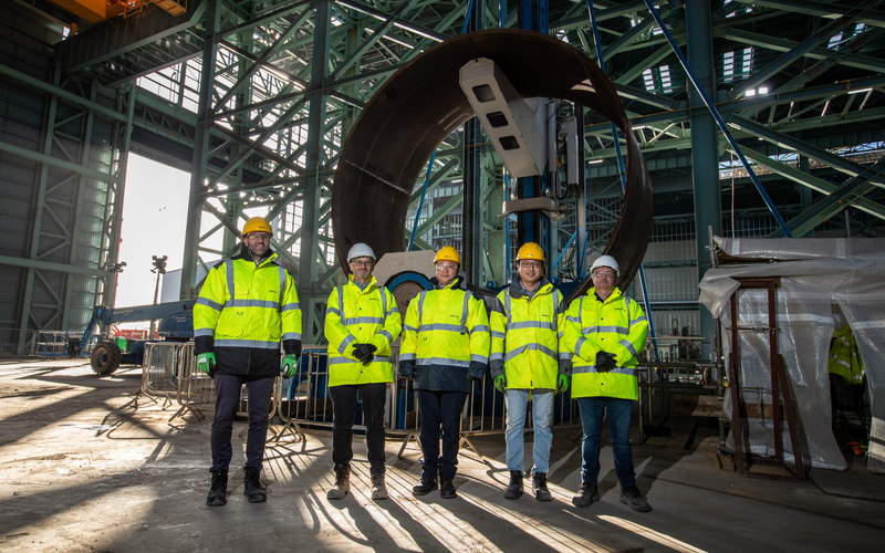 SeAH Wind reaches major milestone as first Steel Can is rolled inside the factory